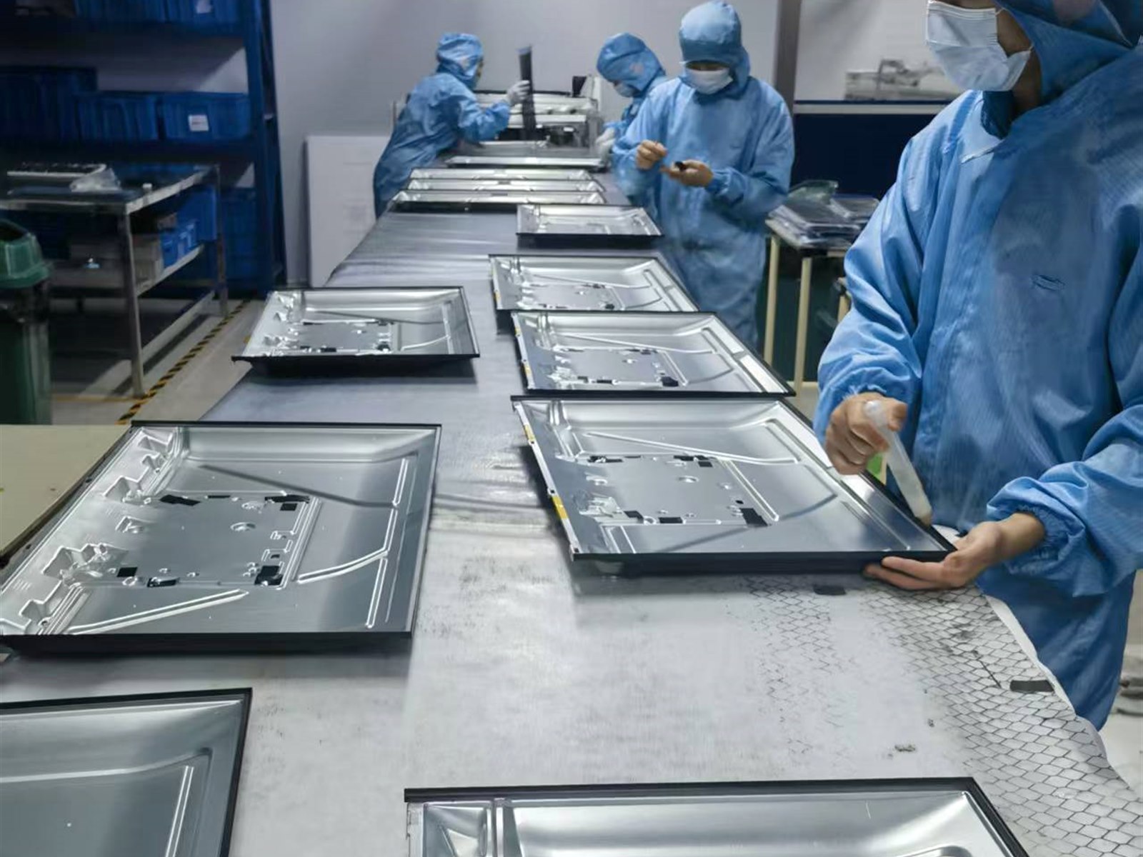 Television panel assembly