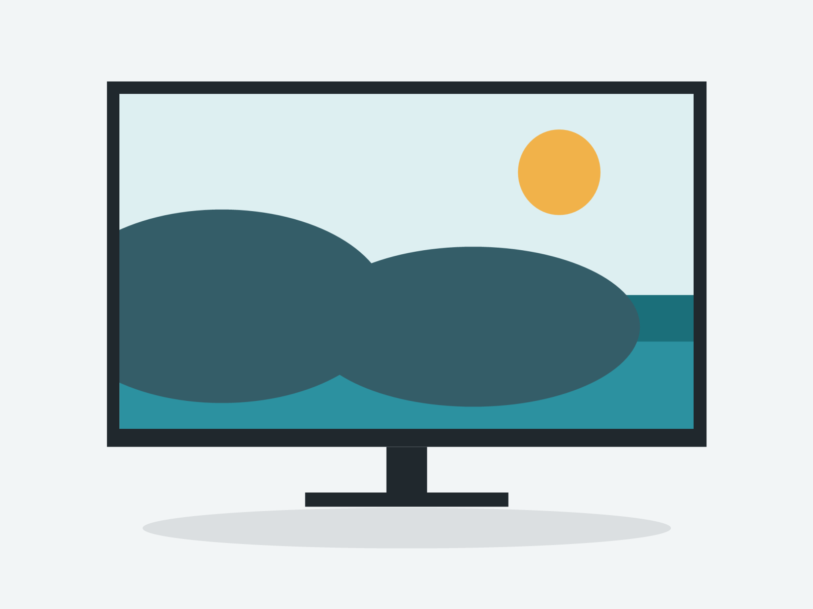 TV size planning